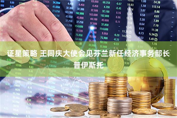 证星策略 王同庆大使会见芬兰新任经济事务部长普伊斯托